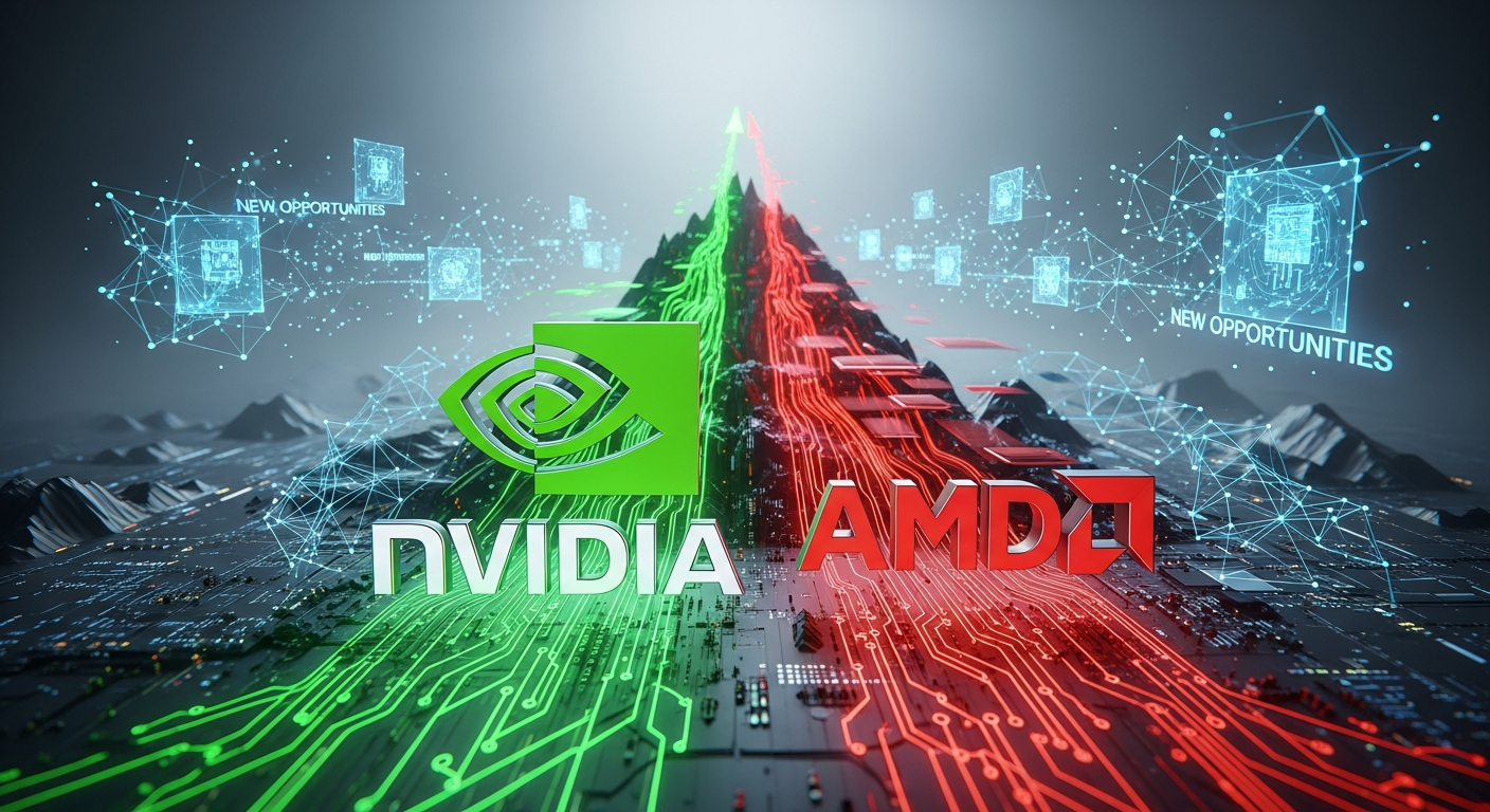 AI 반도체 전쟁: 엔비디아의 독주, AMD의 추격, 그리고 새로운 기회